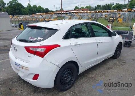 2016 Hyundai Elantra Gt from USA, damaged, VIN KMHD35LH0GU285904
